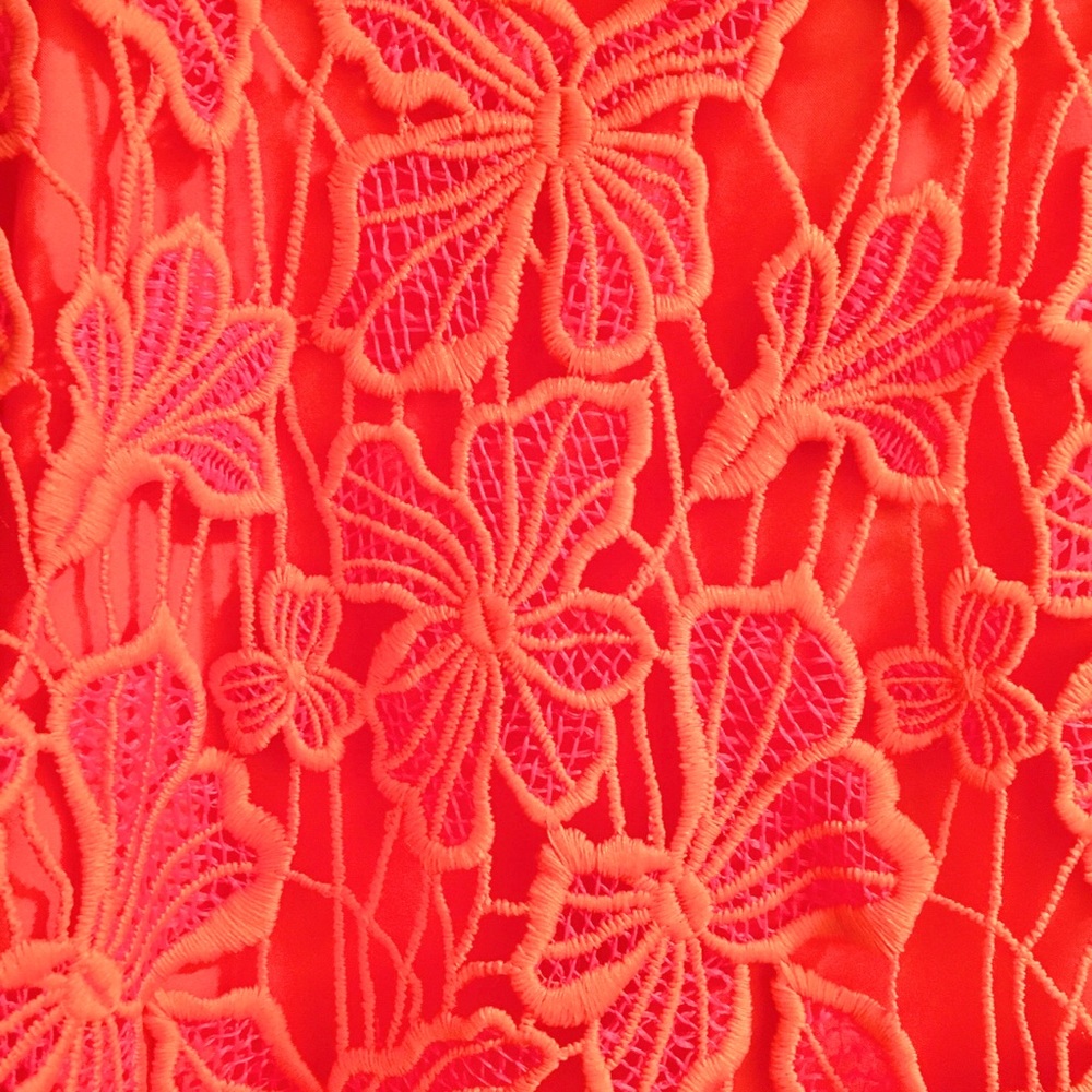 Alexia Admor Coral Reese Halter Lace Midi Sheath Dress - Picture 6 of 16